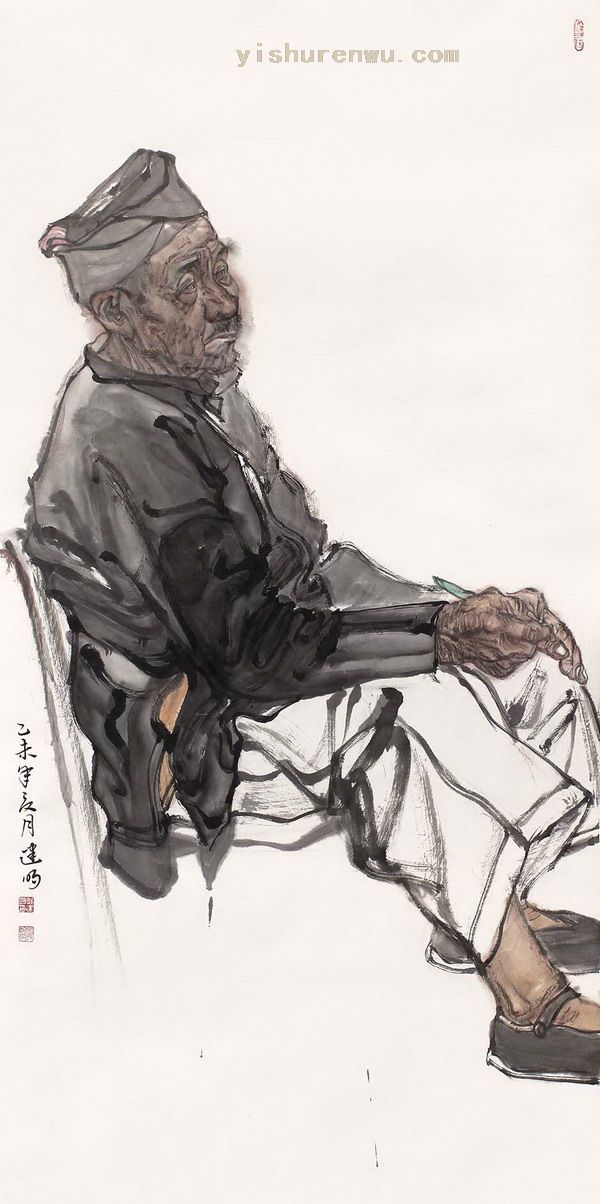 郭建明人物画